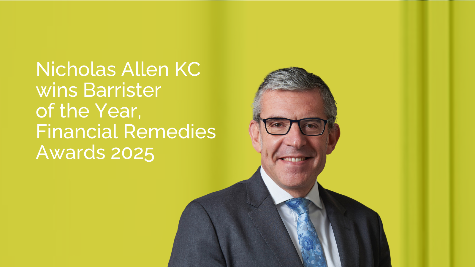 Nicholas Allen KC wins Barrister of the Year